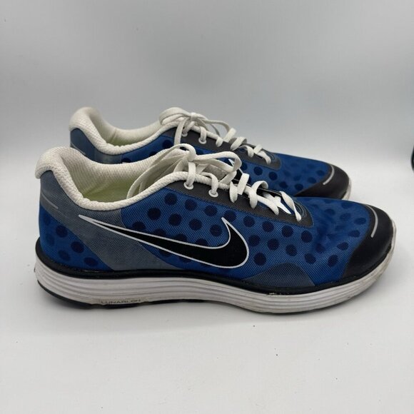 NIKE Lunarswift 2 Shoe Blue Spark Men’s 11.5 Sneaker Polka Dot 443840-400 main image 4